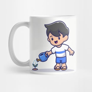 Cute People Watering Plant Mug